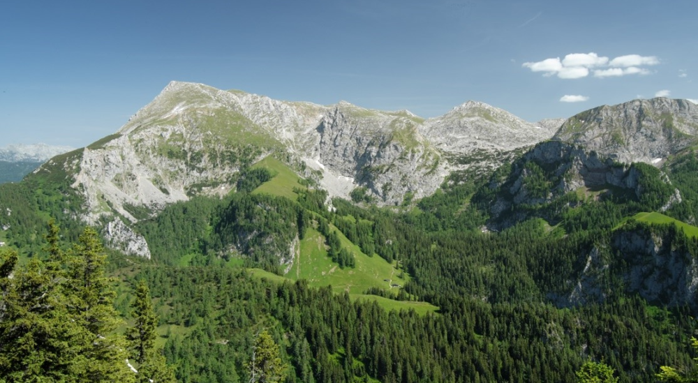 Christina investigated mountain forest in Bertechsgaden
