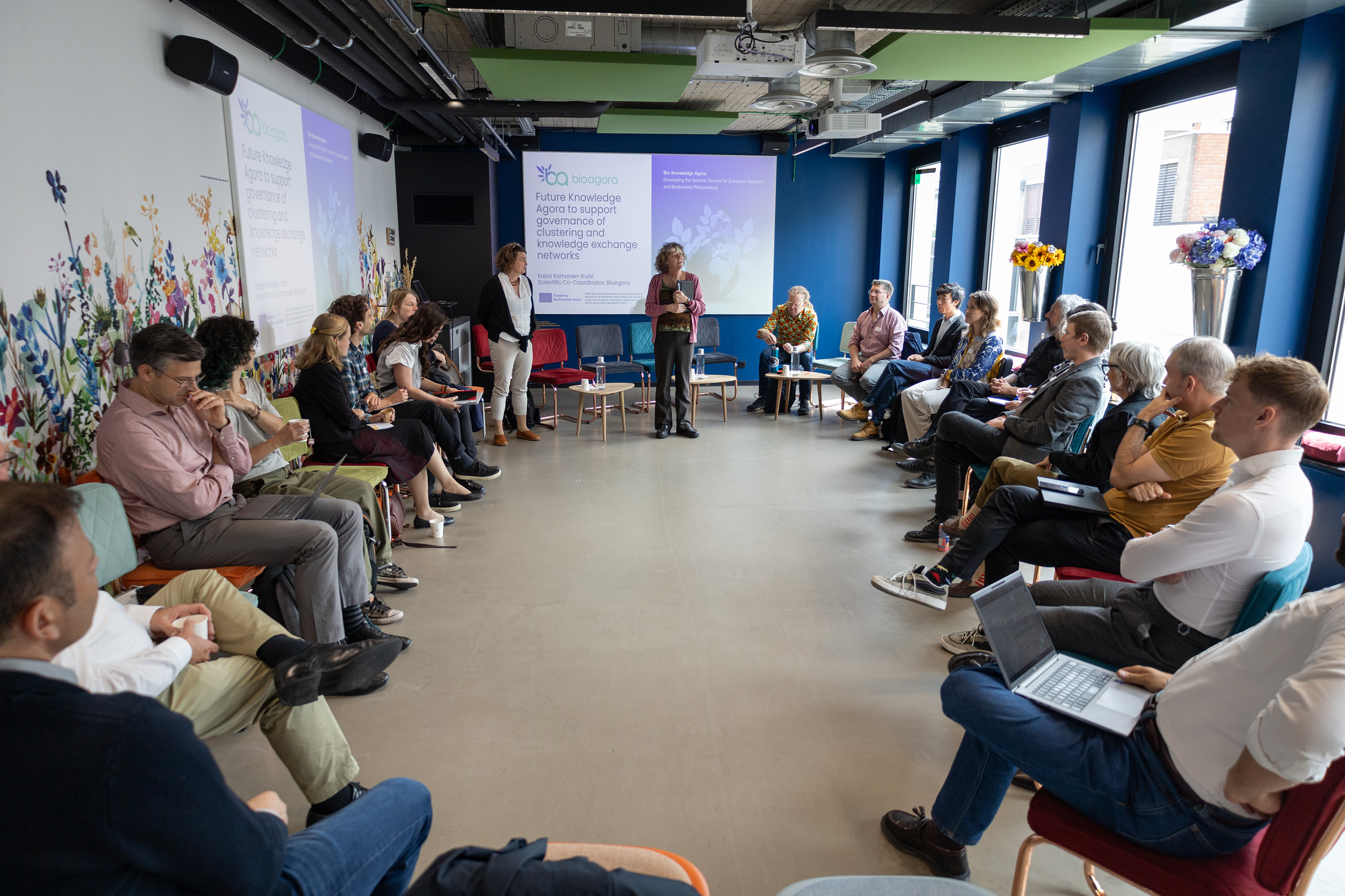 Discussions during a project’s session