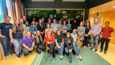 Group picture at EFI headquarter's lobby