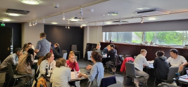Group of people at the horizon scanning workshop