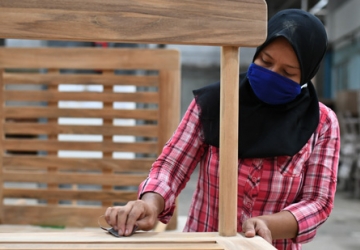 Women and wood work