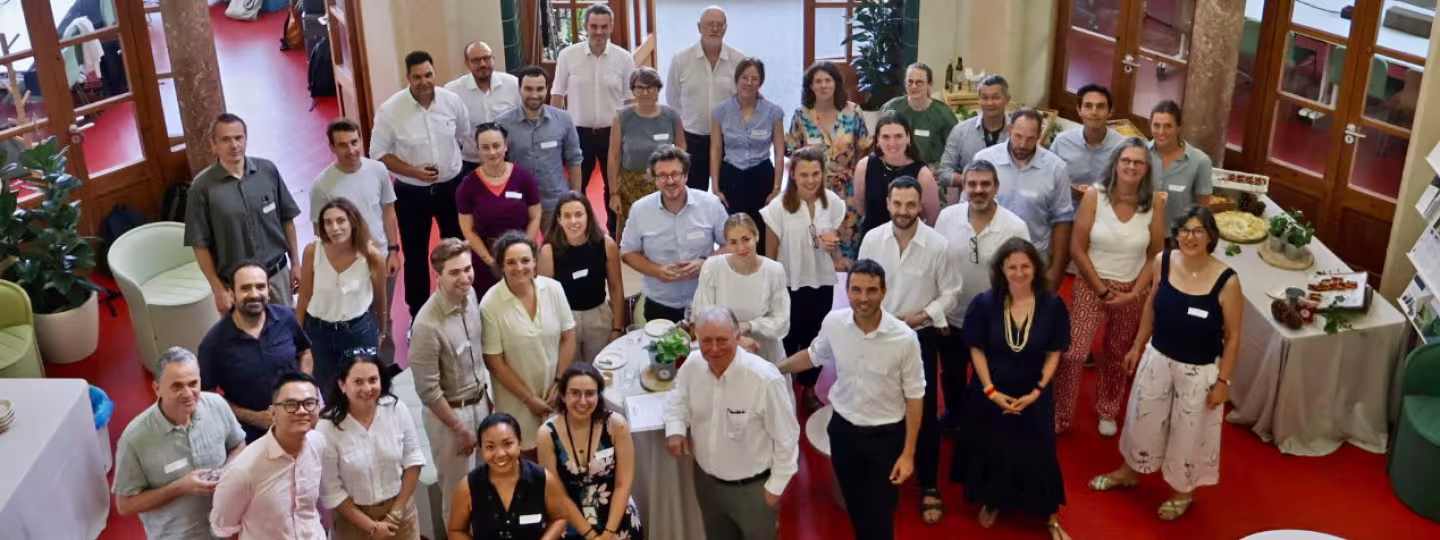 Group photo of the EUDR CoP Core Group during the 3rd Session held in Barcelona.