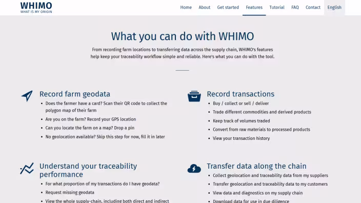 WHIMO website