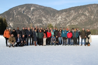 Photo shows WILDCARD consortium members during the project kick-off meeting in Valbruna, Italy. Photo by: Lorenzo Orzan. 