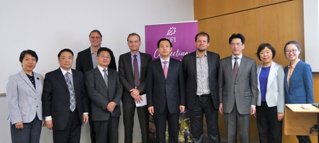 Minister of Natural Resources of China  visited EFI Bonn in May 2019.