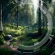 Ecological concept,   nature background