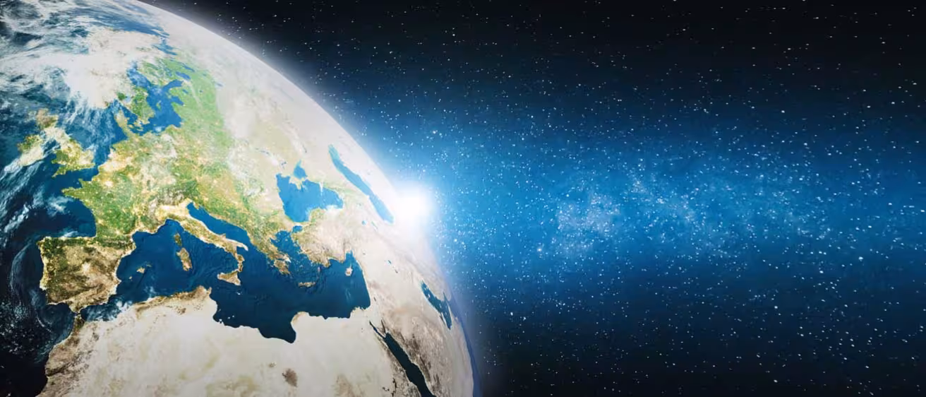 Europe from space