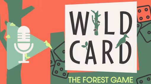 Social Media card for "The Forest Game" podcast