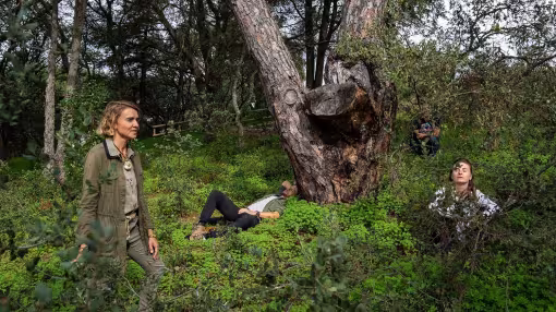 people enjoying their time in forest