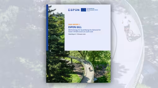 ESPON GILL green infrastructure report cover