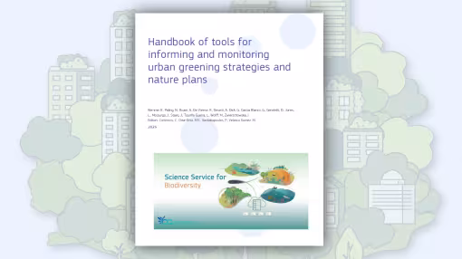 Handbook of tools for informing and monitoring urban greening strategies and nature plans