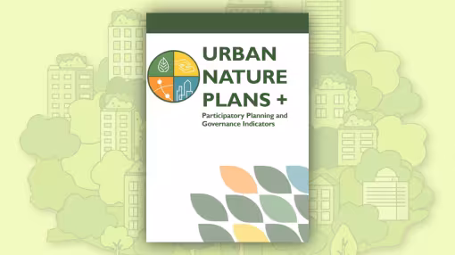 urban nature plans report cover