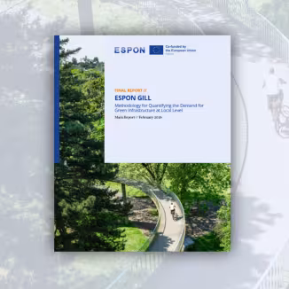 ESPON GILL green infrastructure report cover